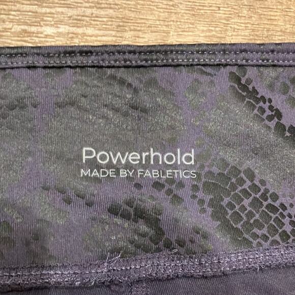 Powerhold By Fabletics Saloar Printed Crop Legging Size M - Picture 7 of 7
